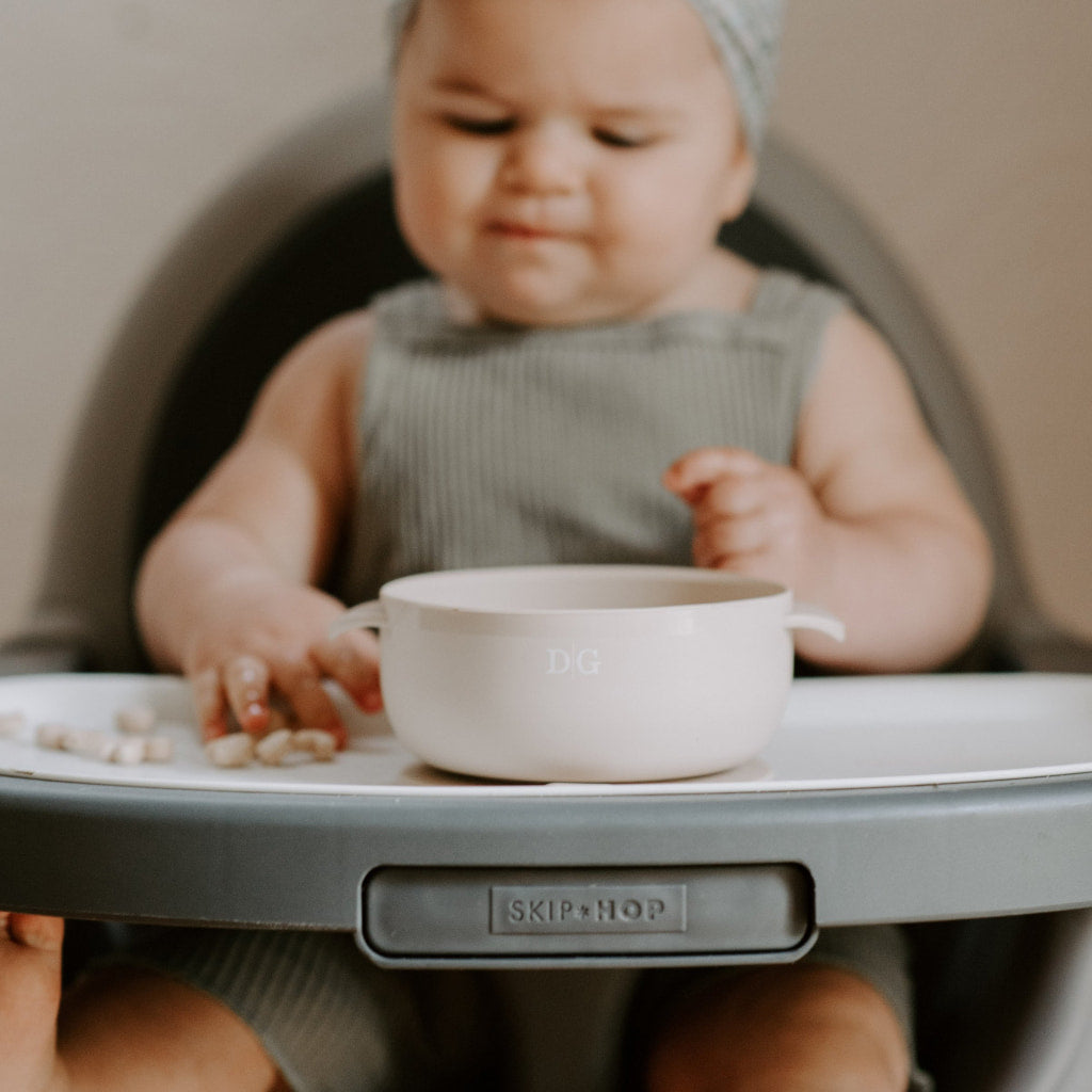 Baby Suction Bowl - Ivory