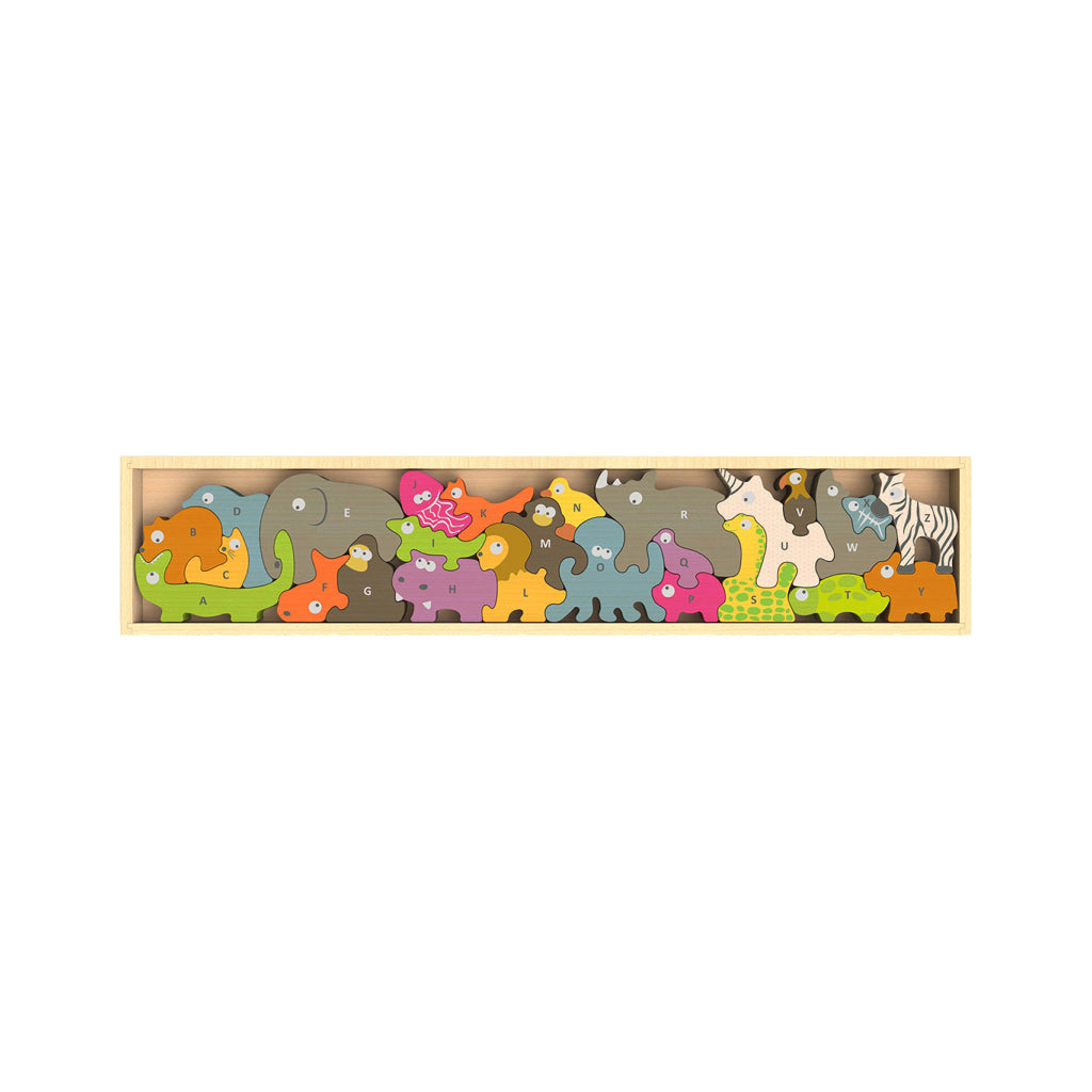 Animal Parade A to Z Puzzle