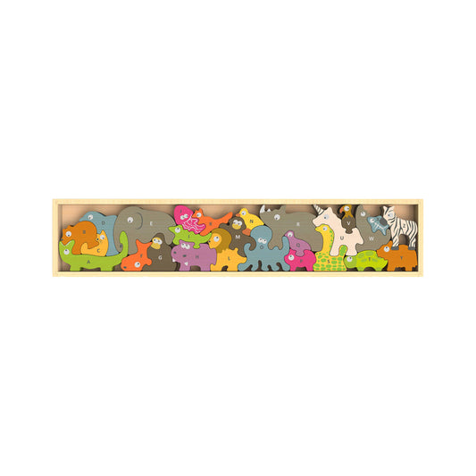 Animal Parade A to Z Puzzle