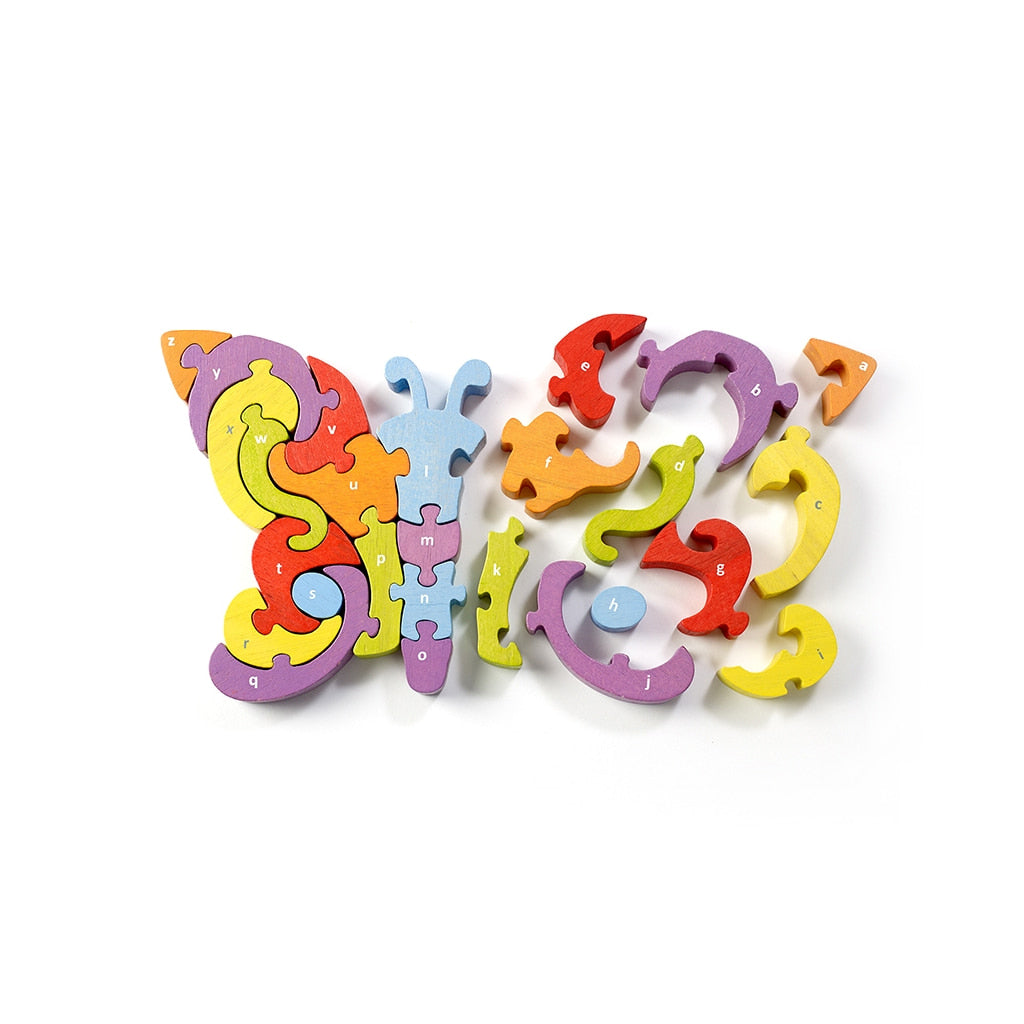 Butterfly A to Z Puzzle