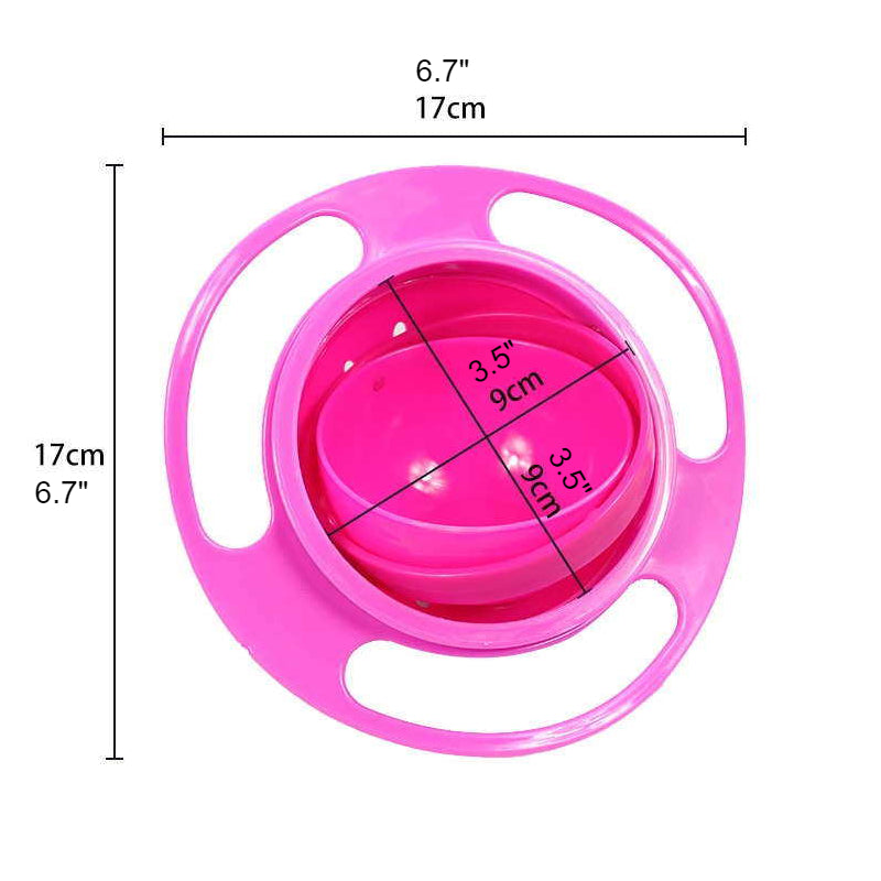 360-Degree Rotating Baby Bowl