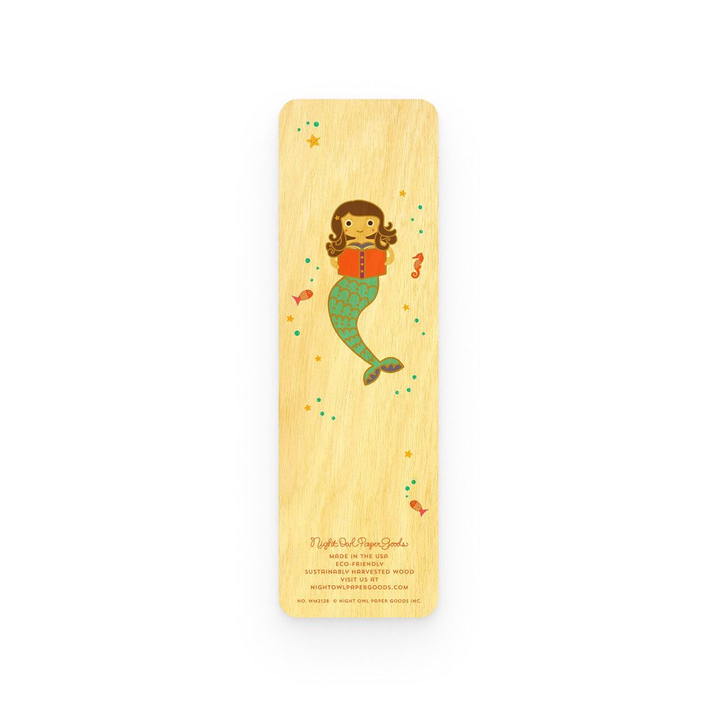 Reading Mermaid Bookmark