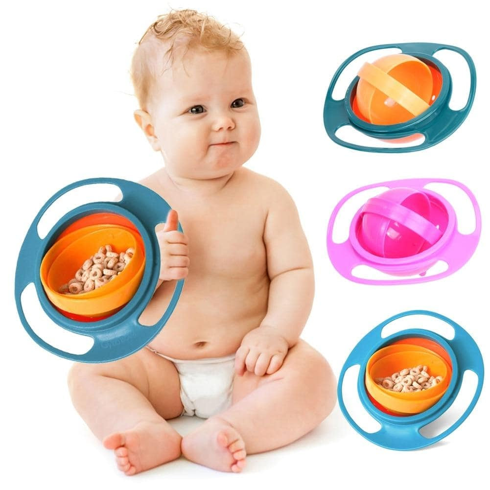 360-Degree Rotating Baby Bowl